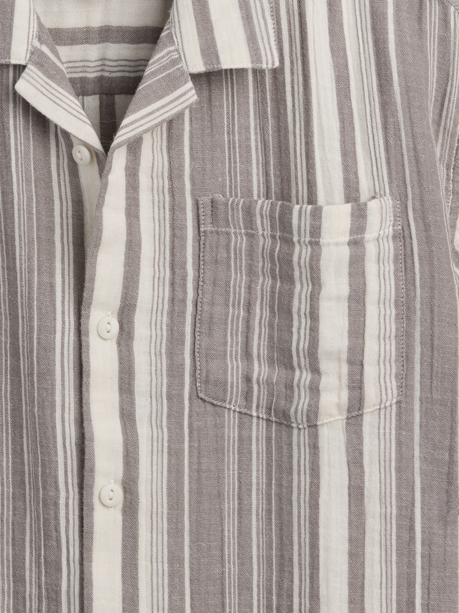 Детские рубашки Gap Kids Relaxed Vacay Shirt — фото 4