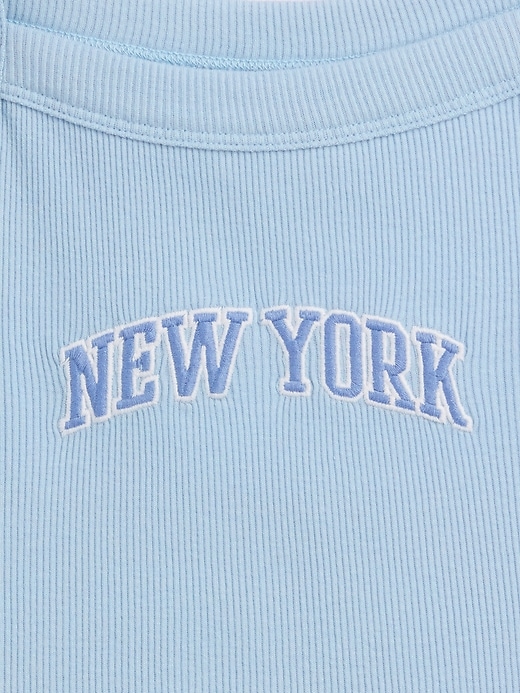 Image number 4 showing, Kids Rib Square-Neck Tank Top