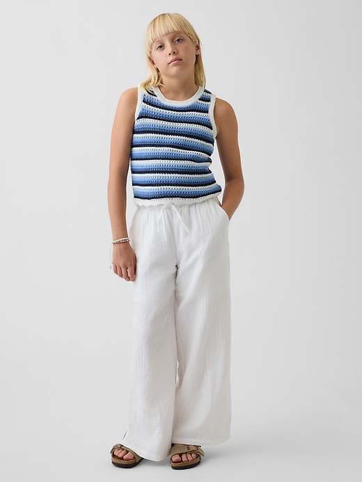 Image number 4 showing, Kids Crochet Stripe Tank Top