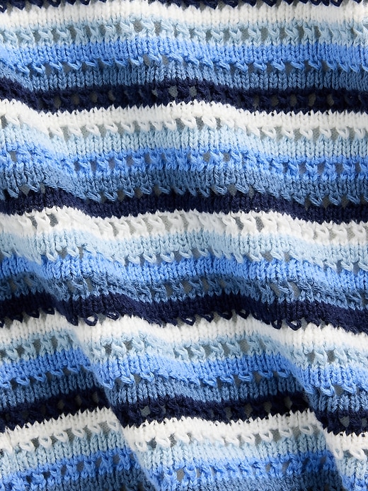 Image number 5 showing, Kids Crochet Stripe Tank Top