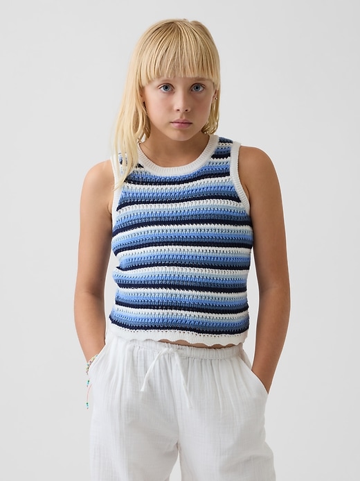 Kids Crochet Stripe Tank Top from GAP - $44.95