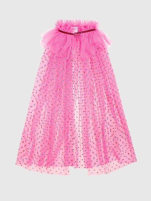 Image number 1 showing, Sweet Wink Raspberry Rhinestone Cape