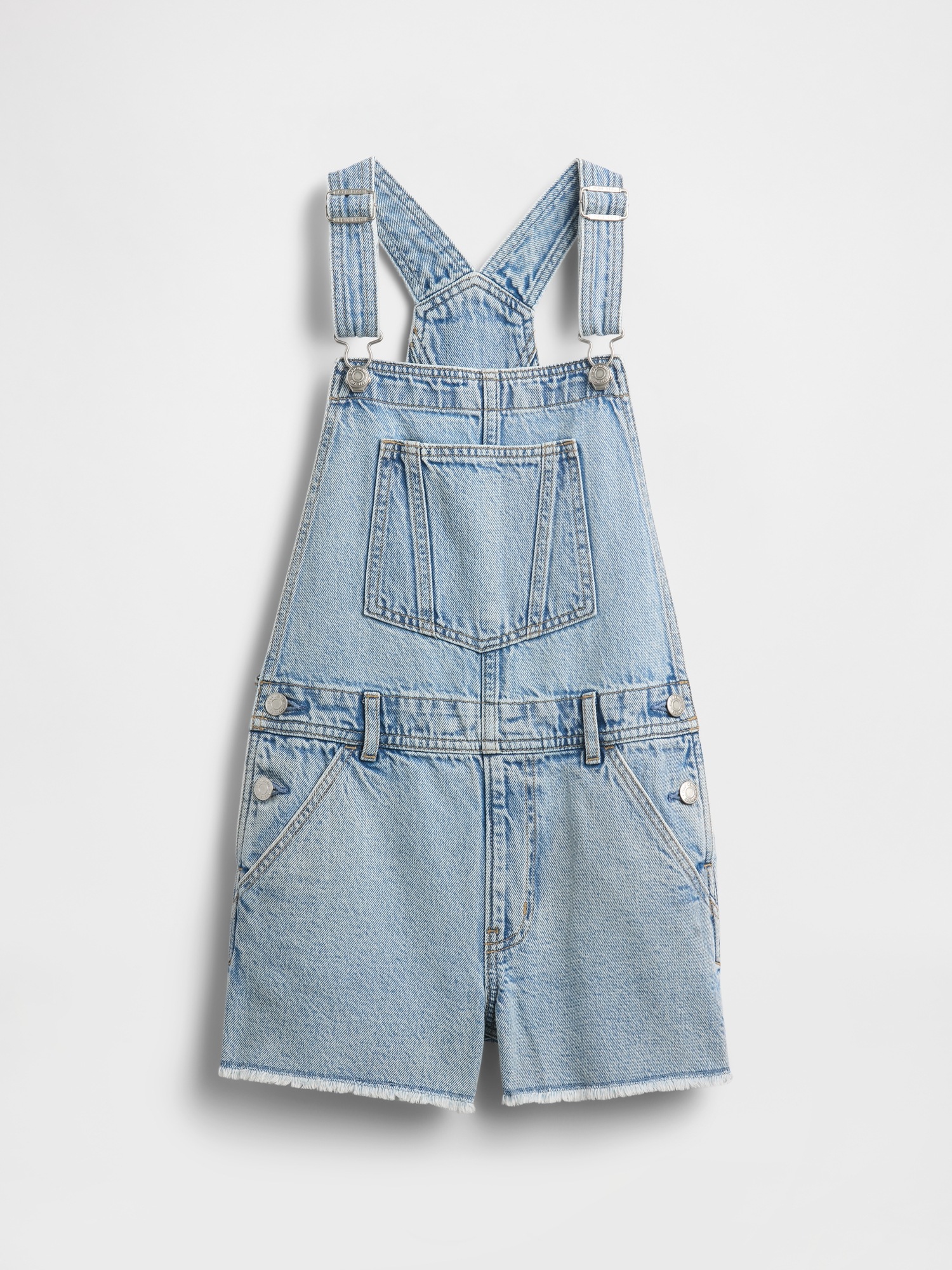 Детские джинсы Gap Kids Denim Loose Shortalls — фото 2