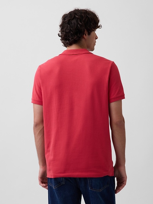 Image number 3 showing, Pique Polo Shirt
