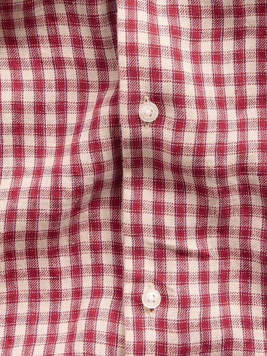 Image number 4 showing, 100% Linen Relaxed Shirt