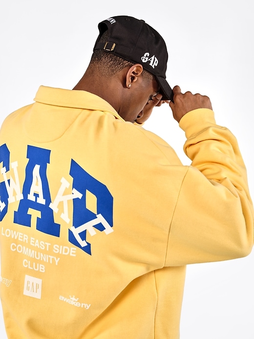 Image number 8 showing, Gap × Awake NY Heavyweight Oversized Quarter-Zip Pullover