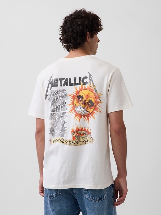 Image number 3 showing, Metallica Relaxed Graphic T-Shirt