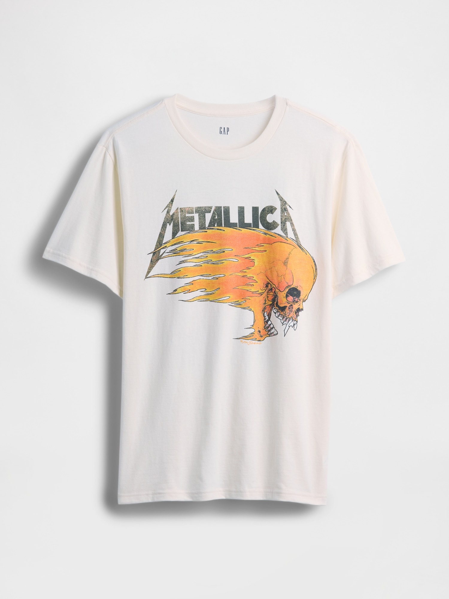 Мужские футболки Gap Metallica Relaxed Graphic T-Shirt — фото 7