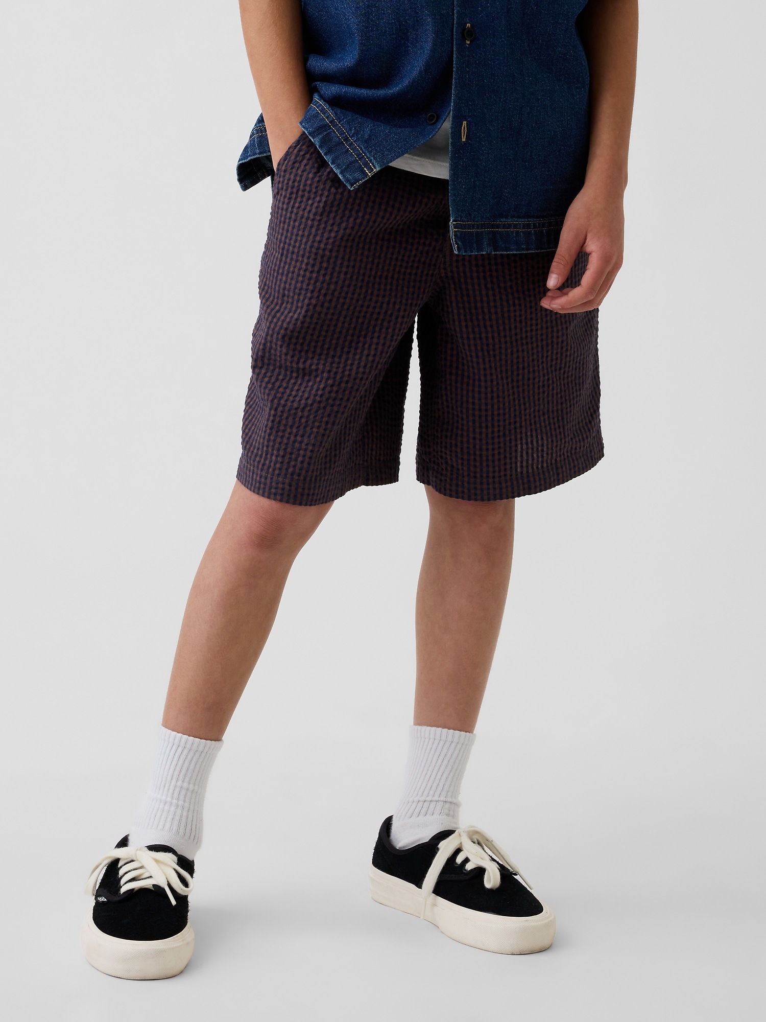 Детские шорты Gap Kids Relaxed Easy Bermuda Shorts — фото 3