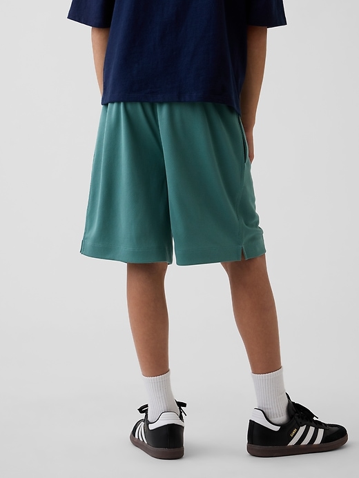 Image number 4 showing, Kids GapFit 6" Recycled Mesh Easy Shorts