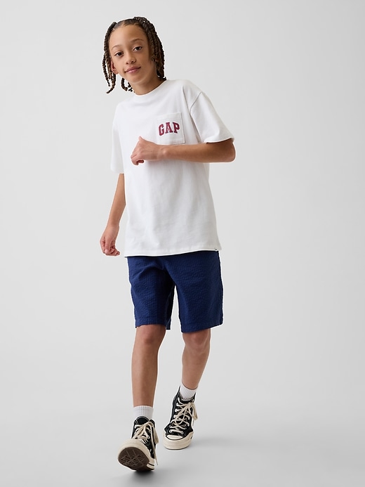 Image number 1 showing, Kids Relaxed Easy Bermuda Shorts