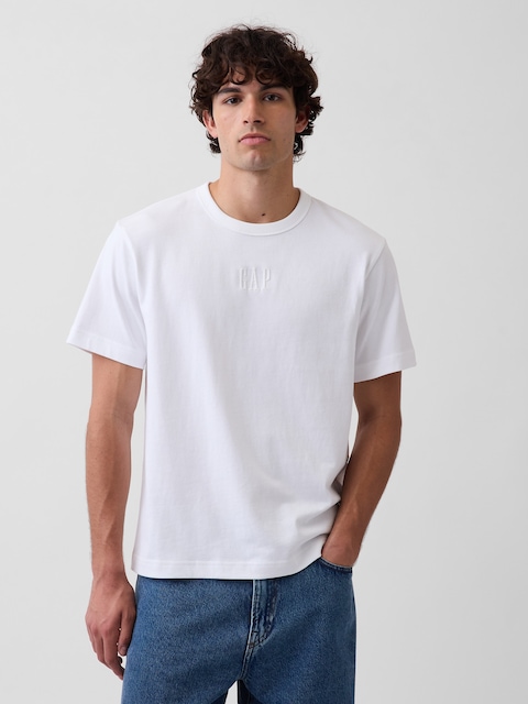 Adult Heavyweight Relaxed Logo T-Shirt