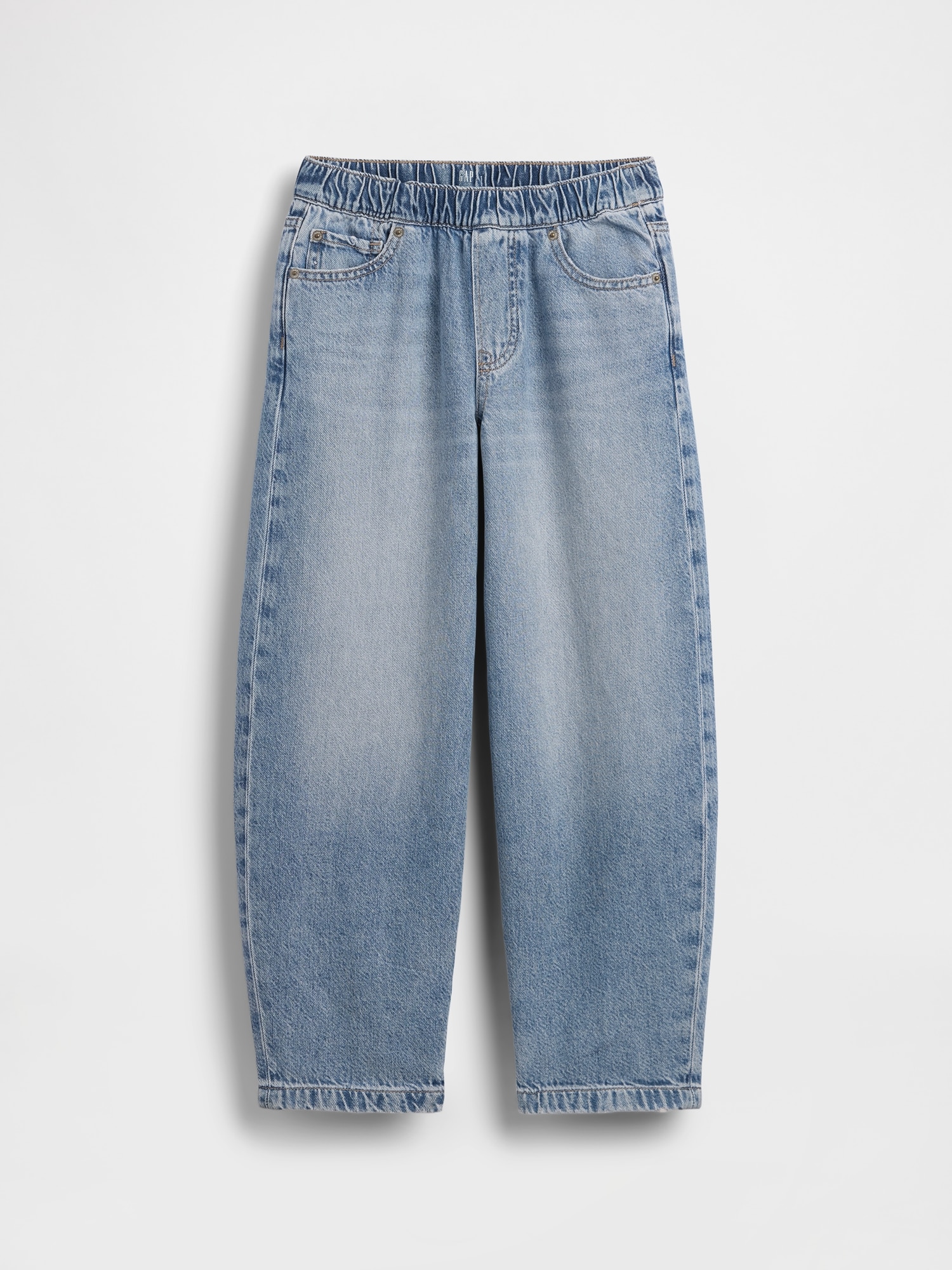 Детские джинсы Gap Kids UltraSoft Easy Baggy Taper Jeans — фото 3