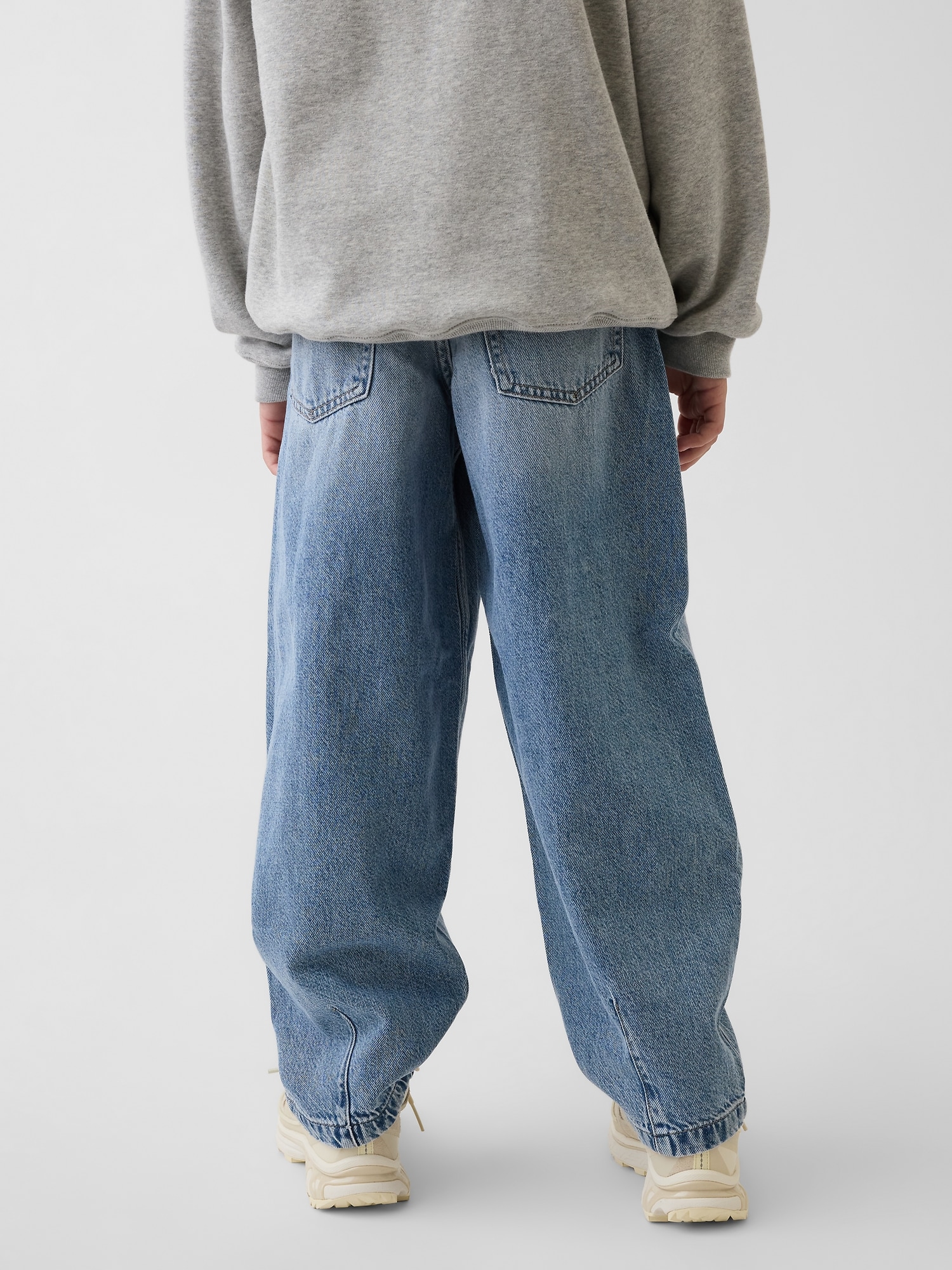 Детские джинсы Gap Kids UltraSoft Easy Baggy Taper Jeans — фото 5