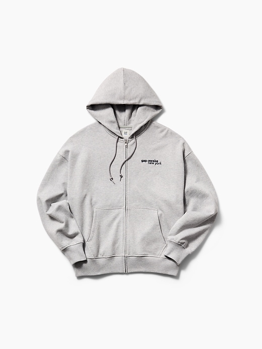 Image number 6 showing, Gap × Awake NY Heavyweight Oversized Logo Zip Hoodie