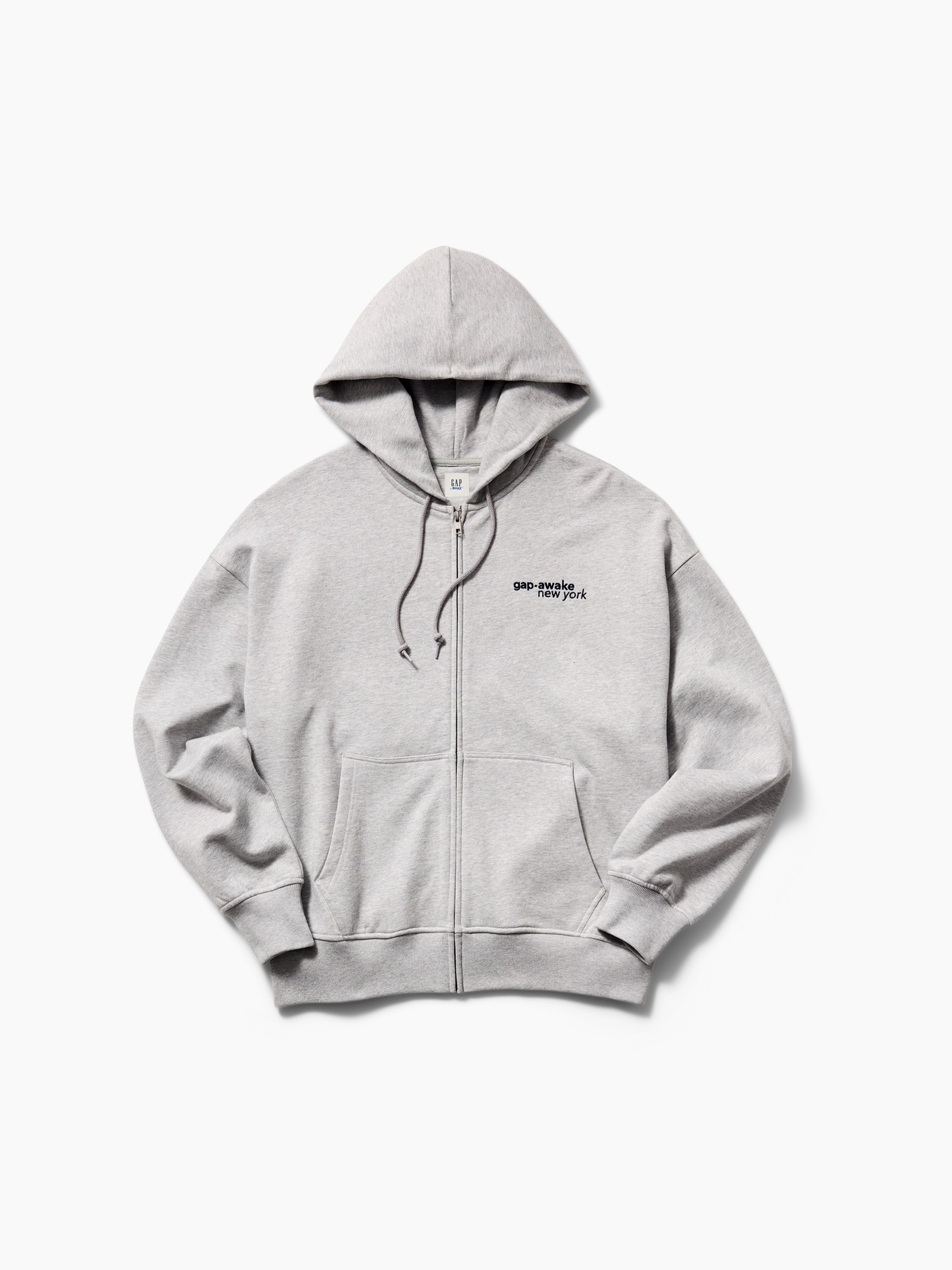 Мужские худи Gap × Awake NY Heavyweight Oversized Logo Zip — фото 6