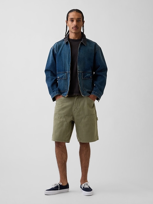 9" Loose Denim Carpenter Shorts from GAP - $55
