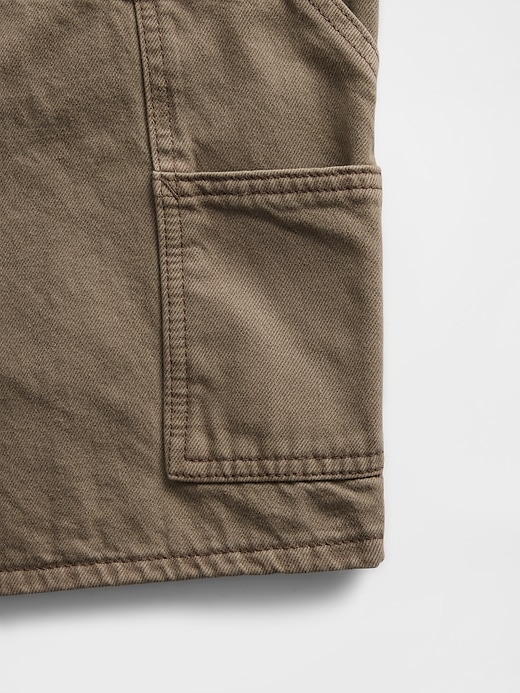 Image number 5 showing, 9" Loose Denim Carpenter Shorts