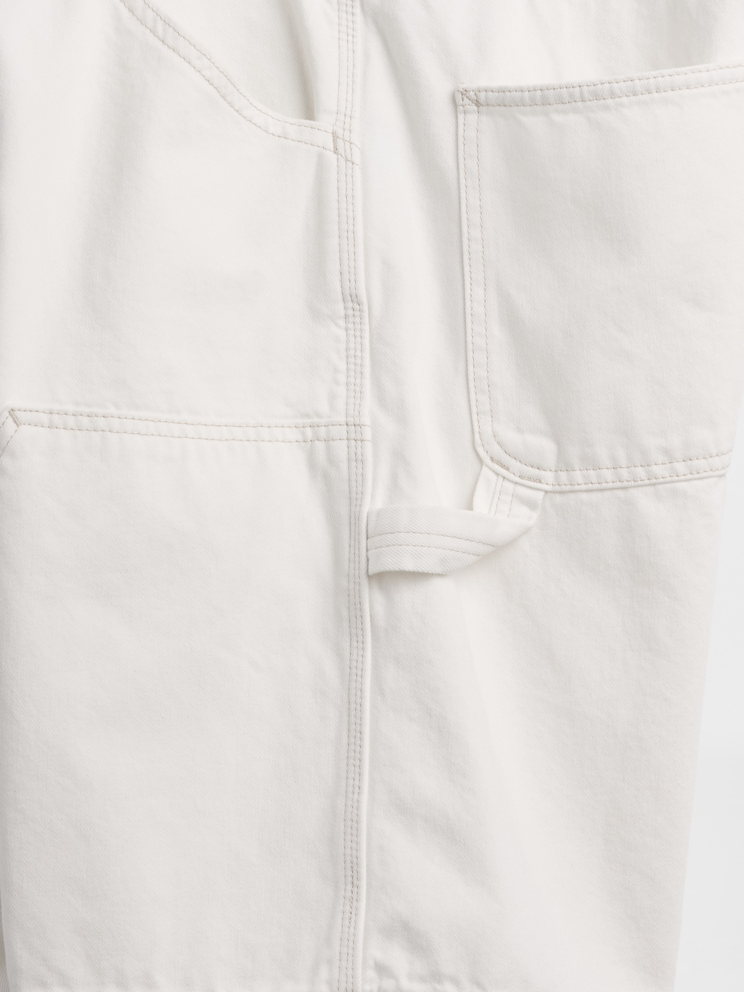 Мужские шорты Gap 9" Loose Denim Carpenter Shorts — фото 5