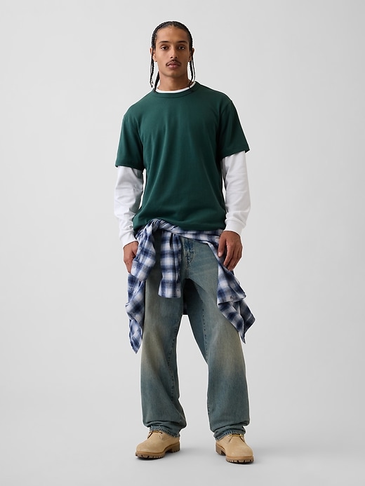 Image number 2 showing, Adult Heavyweight Relaxed T-Shirt