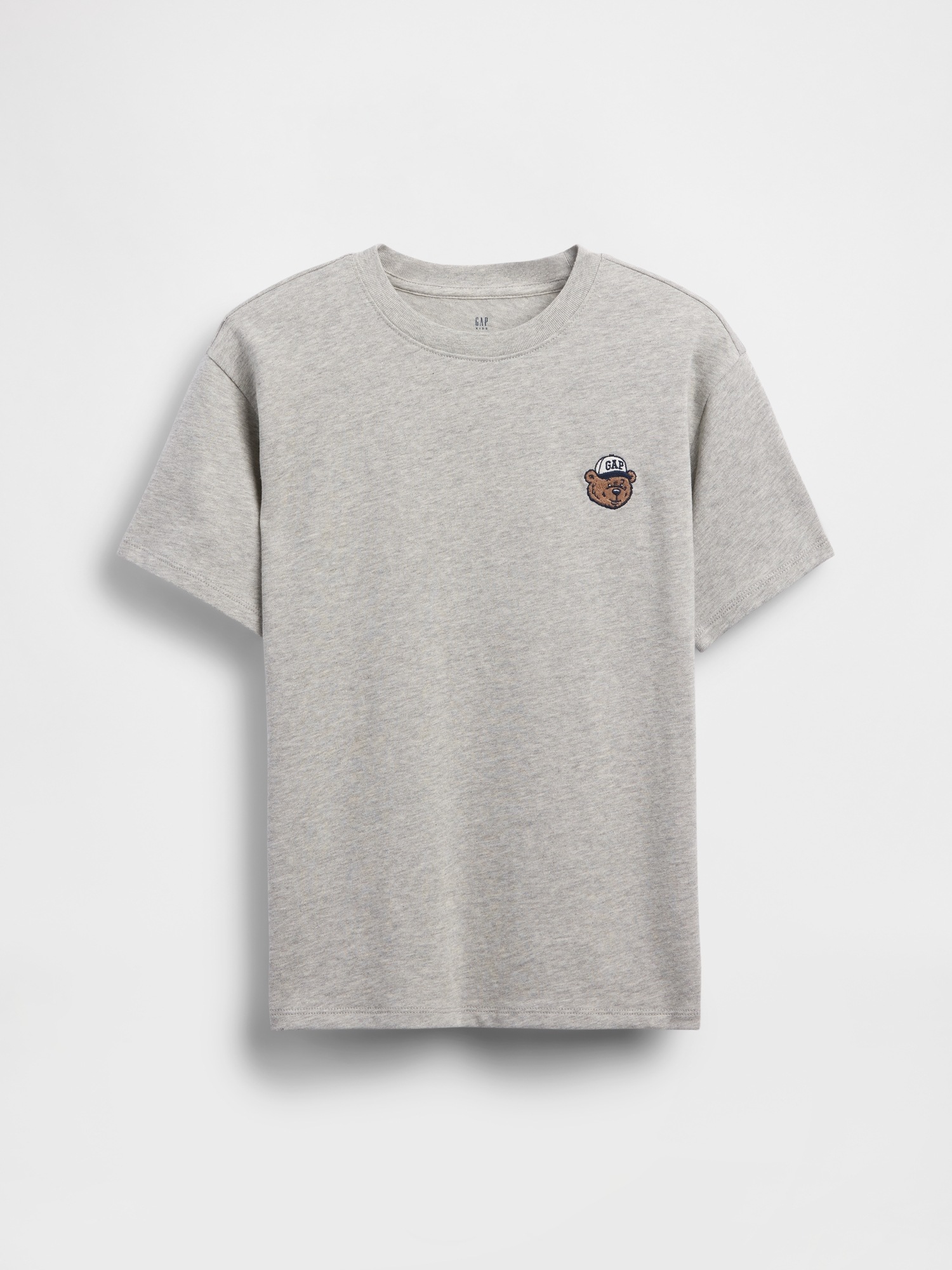 Детские футболки Gap Kids Heavyweight Relaxed Gap Logo T-Shirt — фото 2