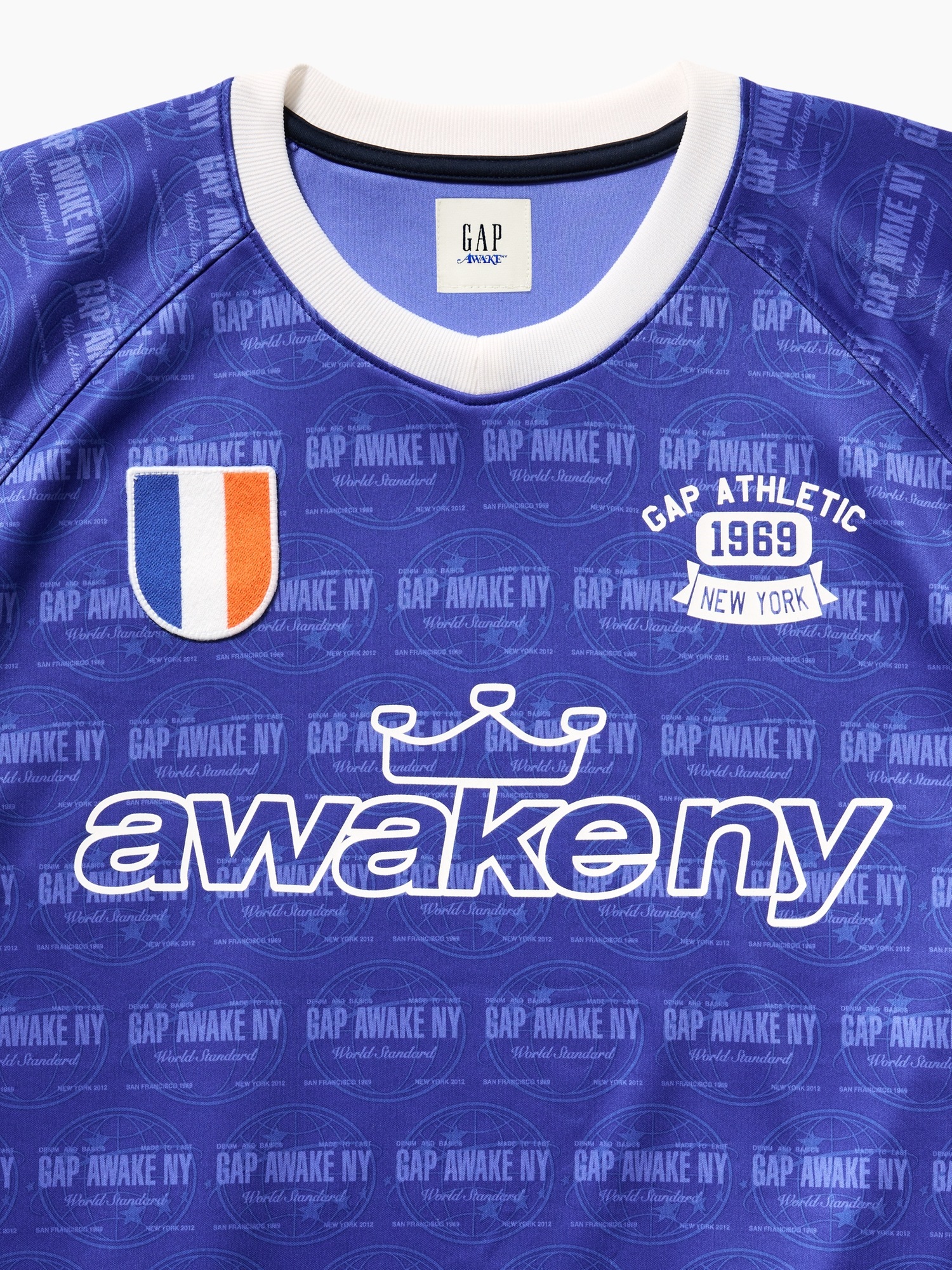 Мужские топы Gap × Awake NY Oversized Logo Jersey — фото 5