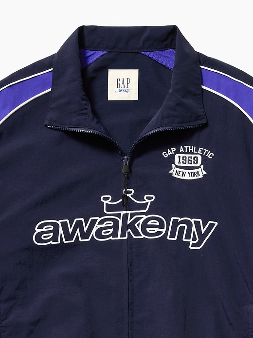 Image number 7 showing, Gap × Awake NY Recycled Oversized Track Jacket