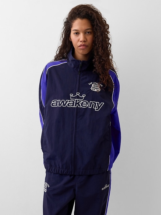 Image number 5 showing, Gap × Awake NY Recycled Oversized Track Jacket
