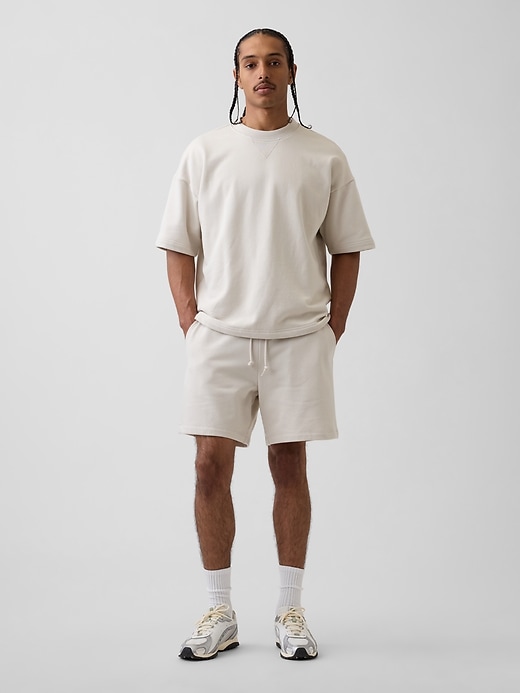 Image number 1 showing, Adult Heavyweight French Terry Sweat Shorts