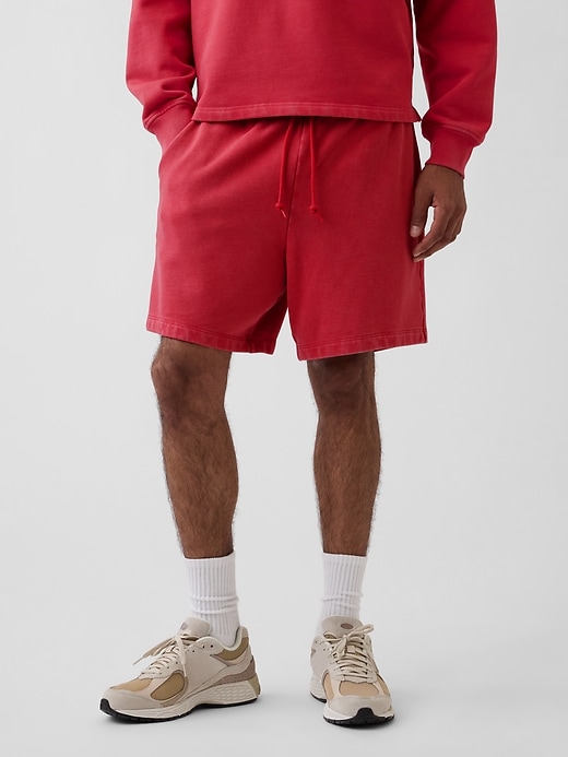 Image number 2 showing, Adult Heavyweight French Terry Sweat Shorts