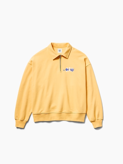 Image number 7 showing, Gap × Awake NY Heavyweight Oversized Quarter-Zip Pullover