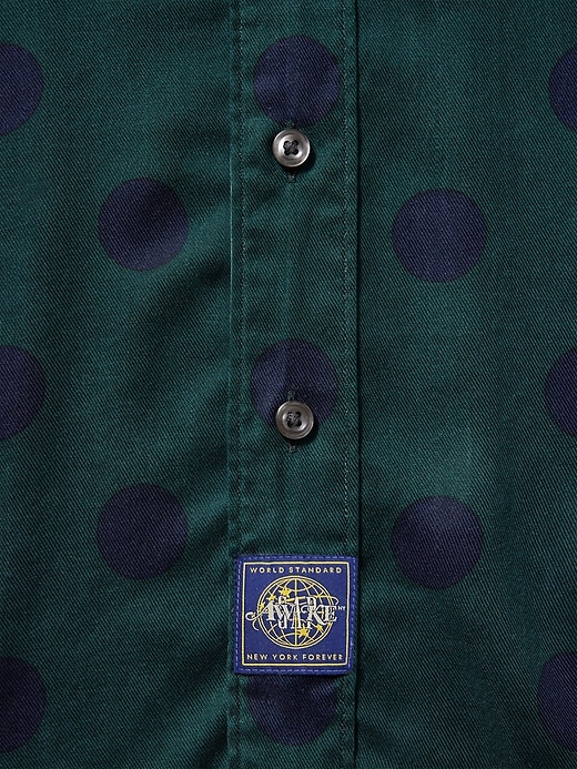 Image number 6 showing, Gap × Awake NY Twill Dotted Big Shirt