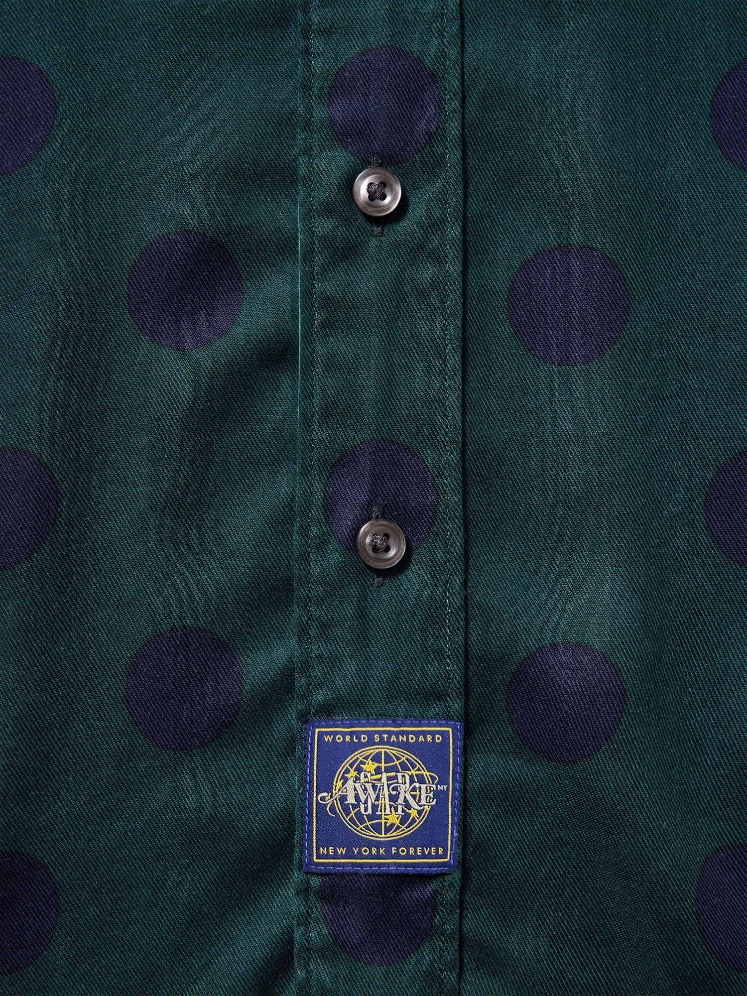 Gap × Awake NY Twill Dotted Big Shirt