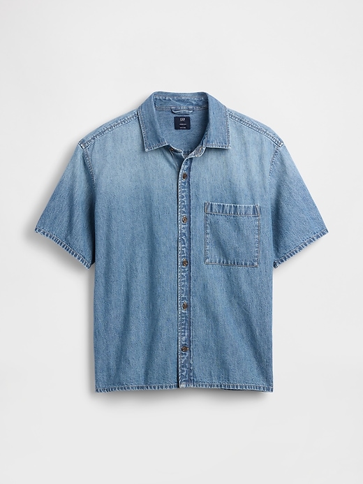 Image number 5 showing, Relaxed Denim Shirt