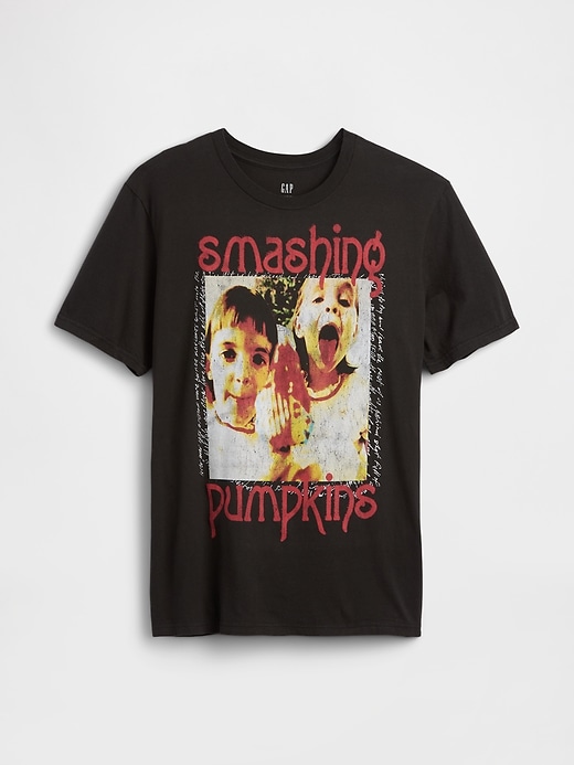 Image number 5 showing, Smashing Pumpkins Relaxed Graphic T-Shirt