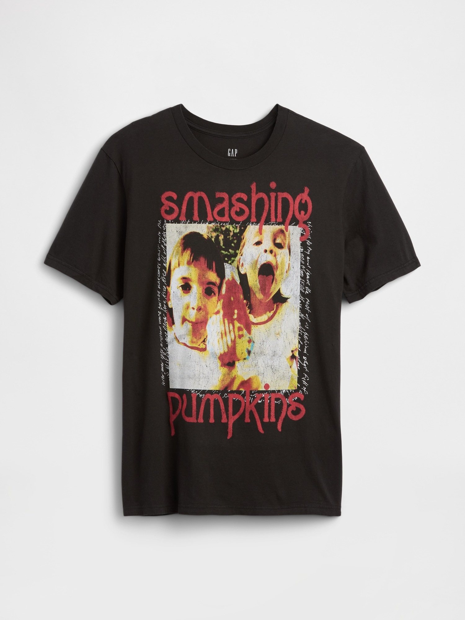 Мужские футболки Gap Smashing Pumpkins Relaxed Graphic T-Shirt — фото 7