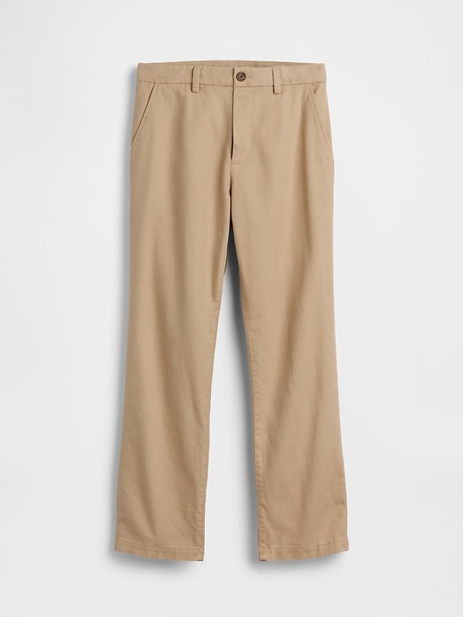 Image number 7 showing, Linen-Cotton Relaxed Straight Trousers