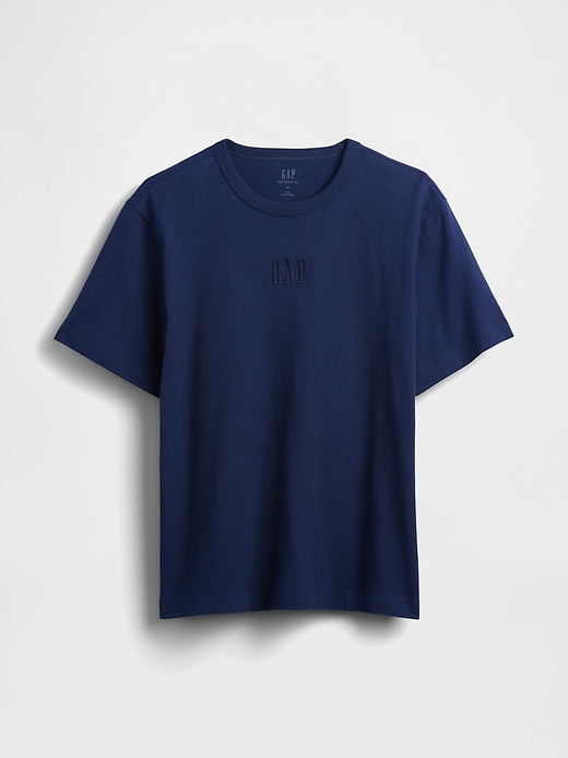 Image number 5 showing, Adult Heavyweight Relaxed Logo T-Shirt