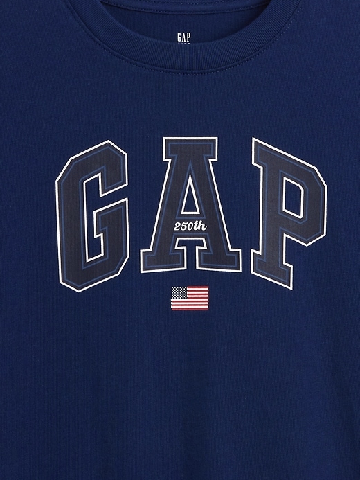 Image number 4 showing, Kids Relaxed Gap Logo T-Shirt