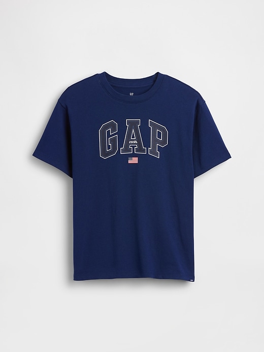 Image number 2 showing, Kids Relaxed Gap Logo T-Shirt