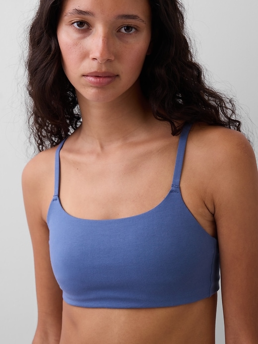Image number 3 showing, Organic Stretch Cotton Bralette