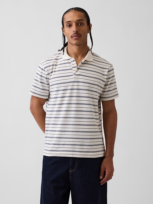 Image number 1 showing, Pique Polo Shirt