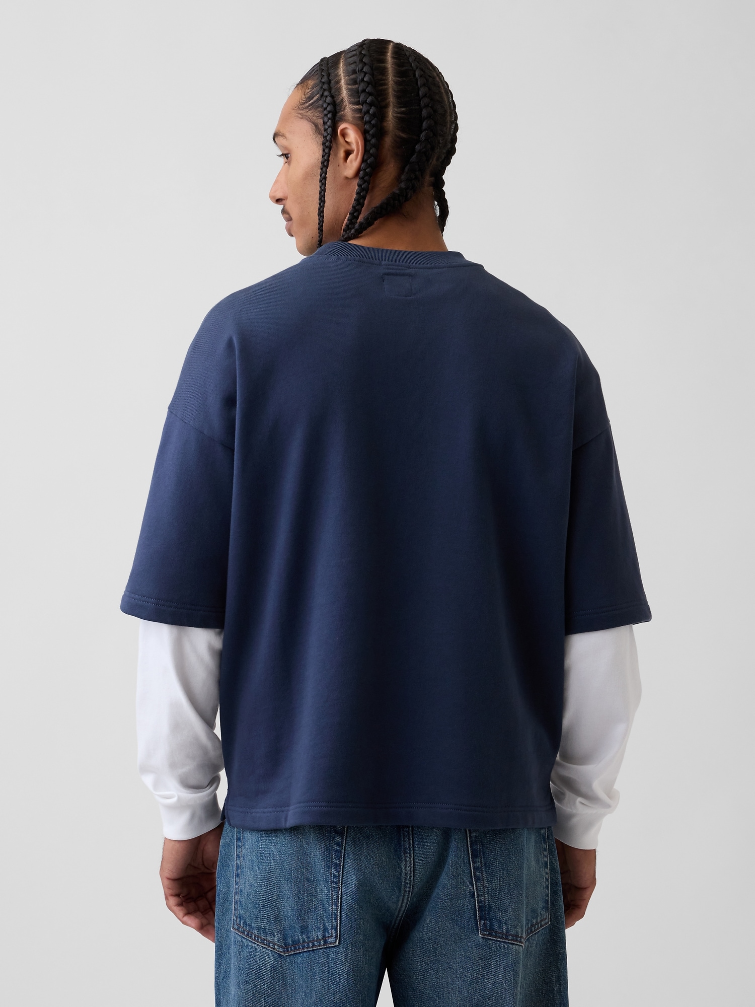 Heavyweight French Terry Oversized Sweatshirt | Gap Heavyweight French Terry Oversized Sweatshirt | Gap