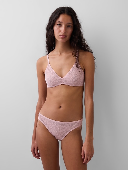 Lace Plunge Bralette from GAP - $39.95