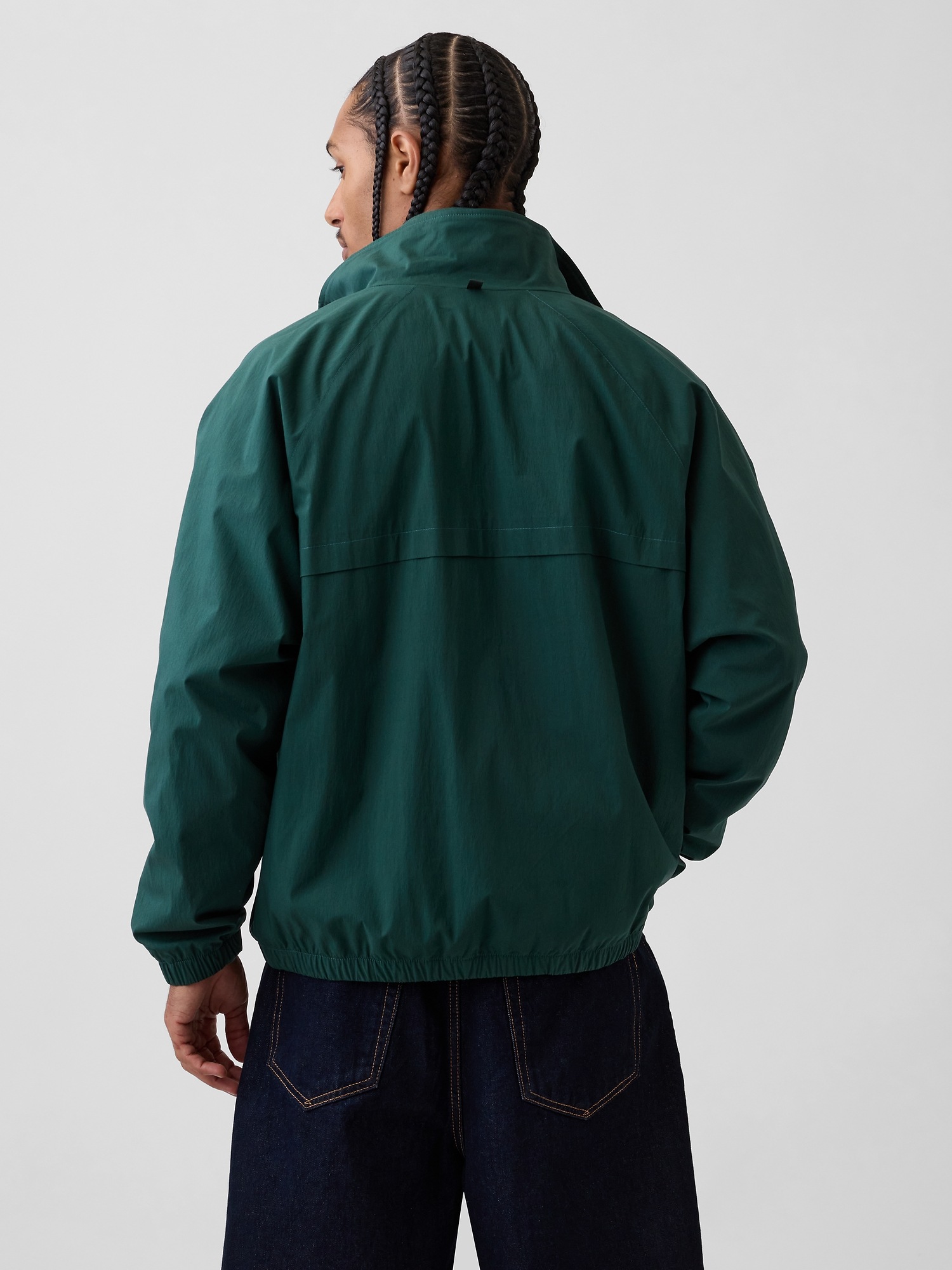 Мужские куртки Gap Oversized Track Jacket — фото 3