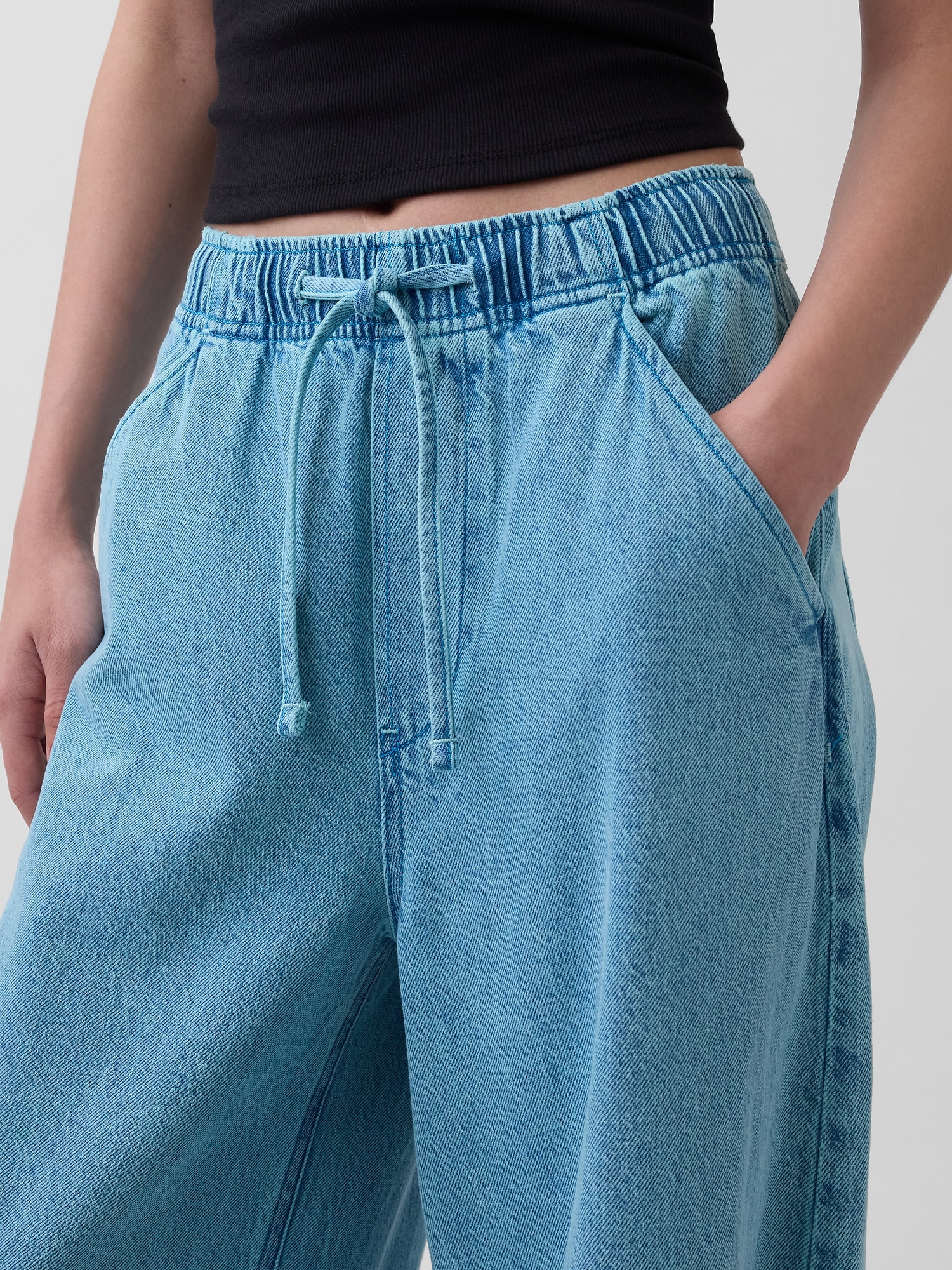 Mid Rise UltraSoft Easy Horseshoe Jeans