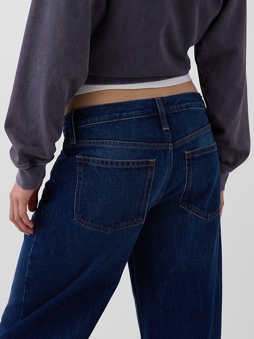 Image number 5 showing, Low Rise Barrel Jeans