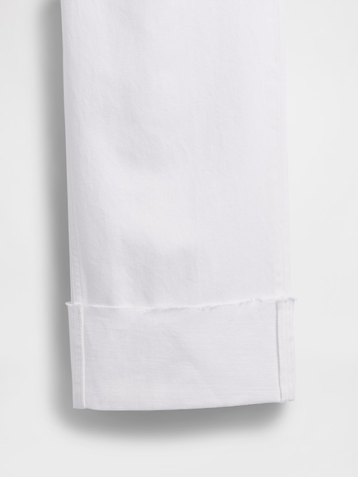 Image number 5 showing, Low Slung Relaxed Crop Jeans