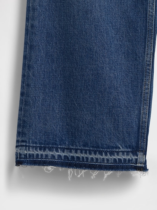 Image number 5 showing, Low Slung Relaxed Crop Jeans