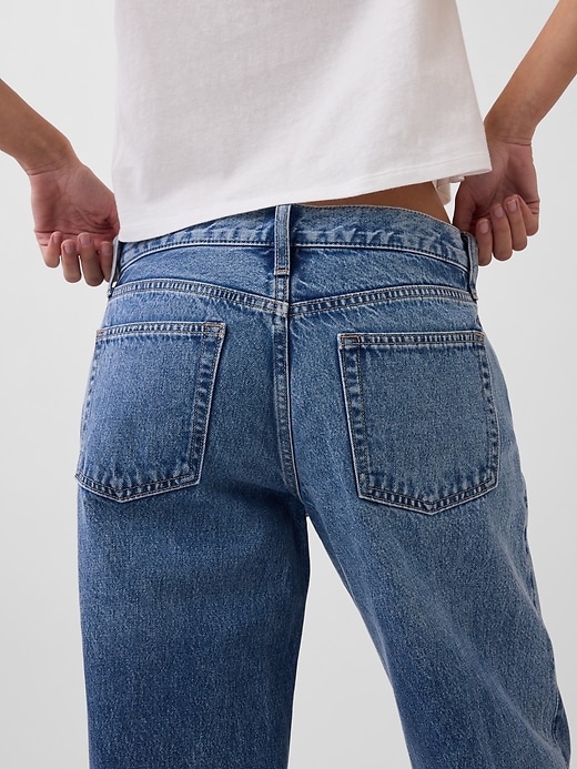 Image number 5 showing, Low Rise Rigid '90s Loose Jeans